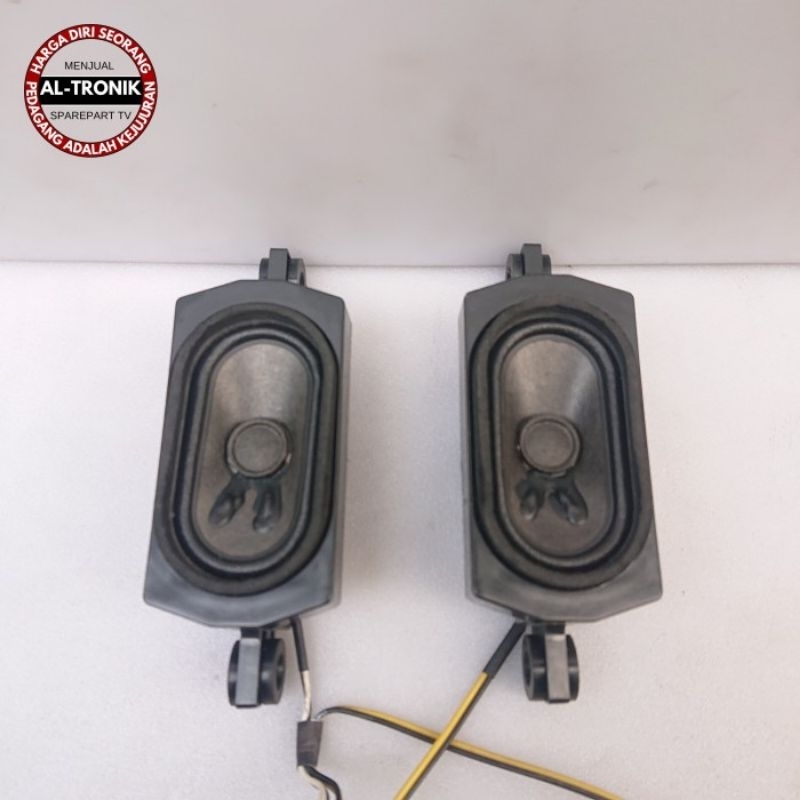 1 SET SPEAKER TV LED SHARP AQUOS 40 INCH MODEL LC-40LE380X LC40LE380X SPIKER TV SHARP LC 40LE380X 40