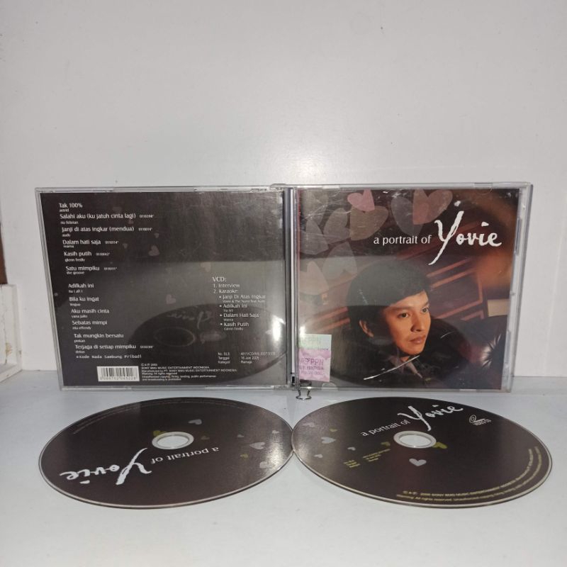 CD+VCD Yovie-Potrait of Yovie(2 disc)