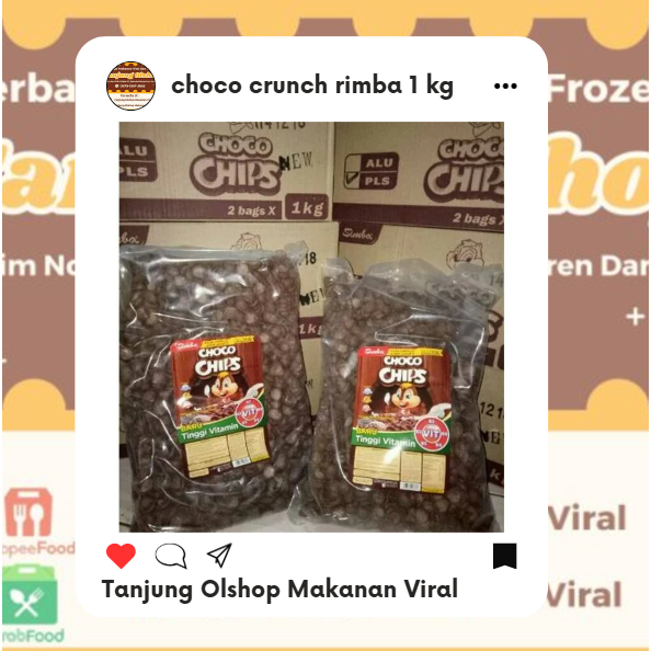 

choco crunch rimba 1 kg