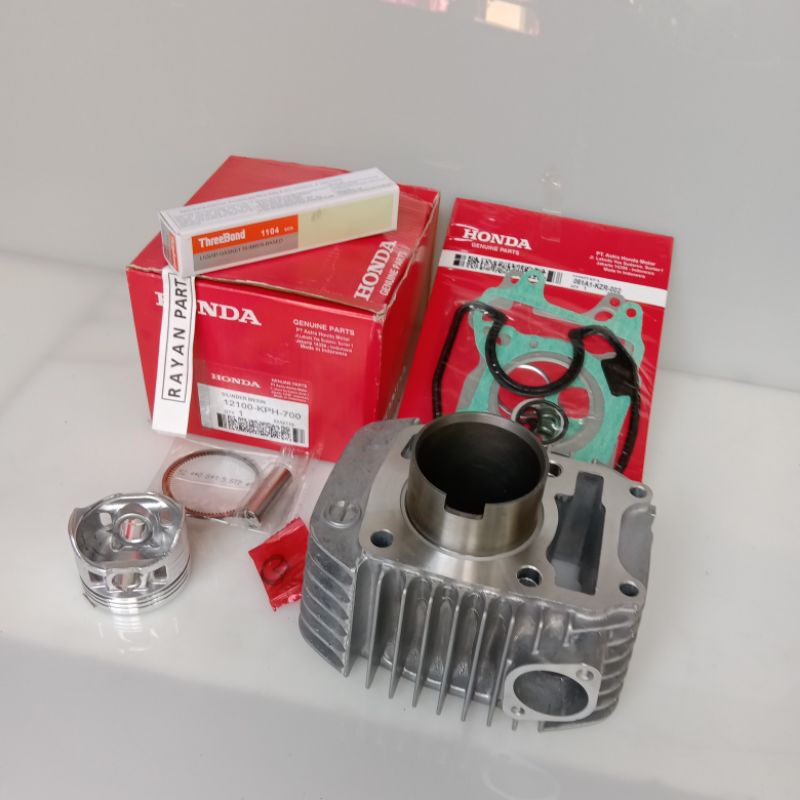 BLOK SEHER KHARISMA KHARISMA SUPRA X 125 LAMA KARBU (KPH) BLOK+PISTON+TOP SET