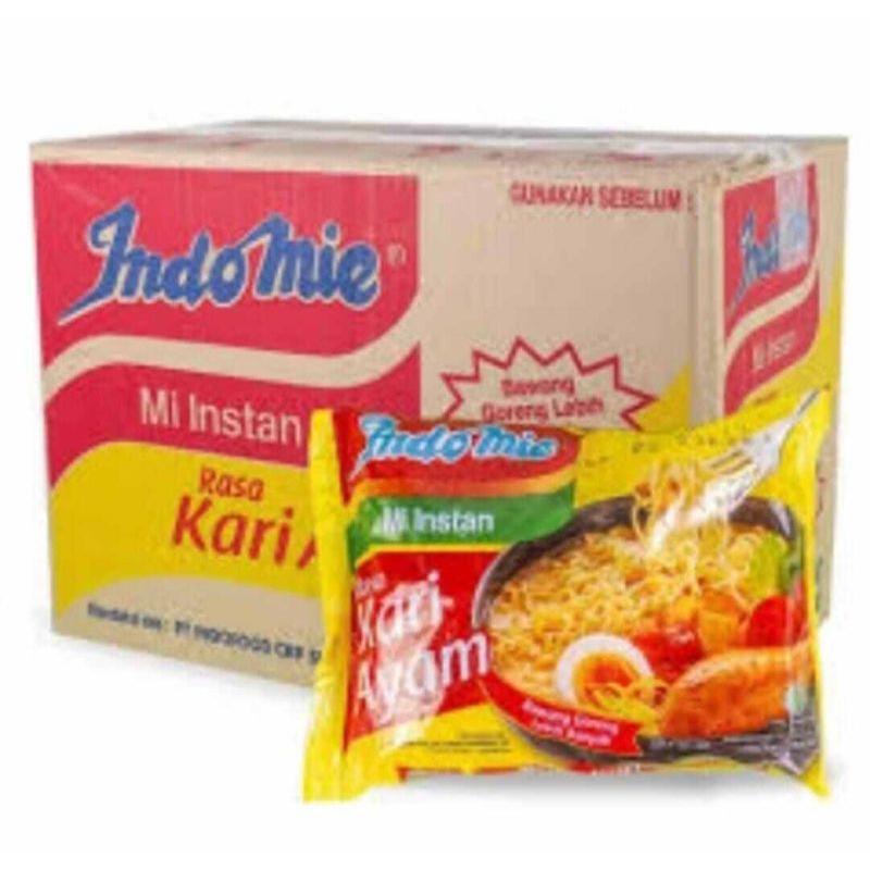 

Indomie kari ayam 1 bungkus