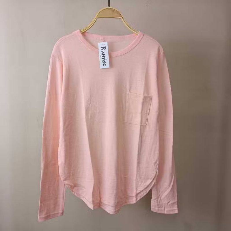 kaos oval lengan panjang