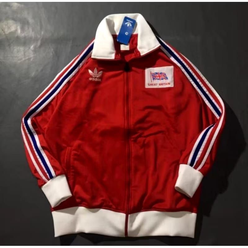 TRACKTOP ADIDAS GREAT BRITAIN BORDIR VINTAGE