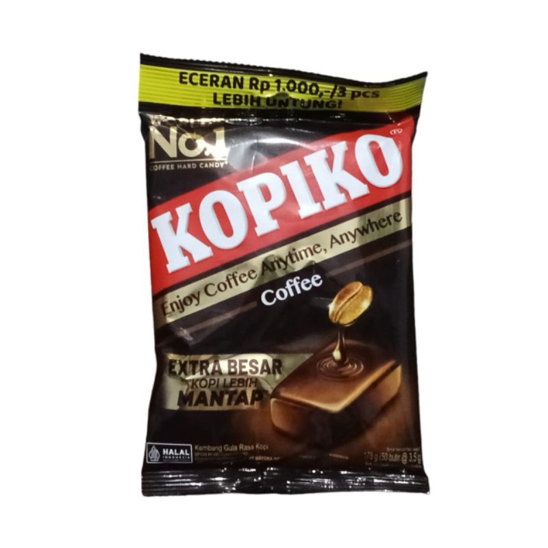 

Permen Kopiko 175g (isi 50 butir @3,5g)