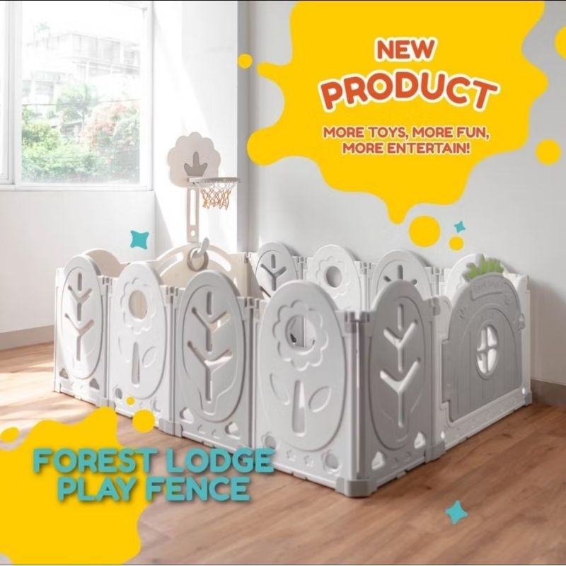 Lumba Forest Fence + Playmat 10+2