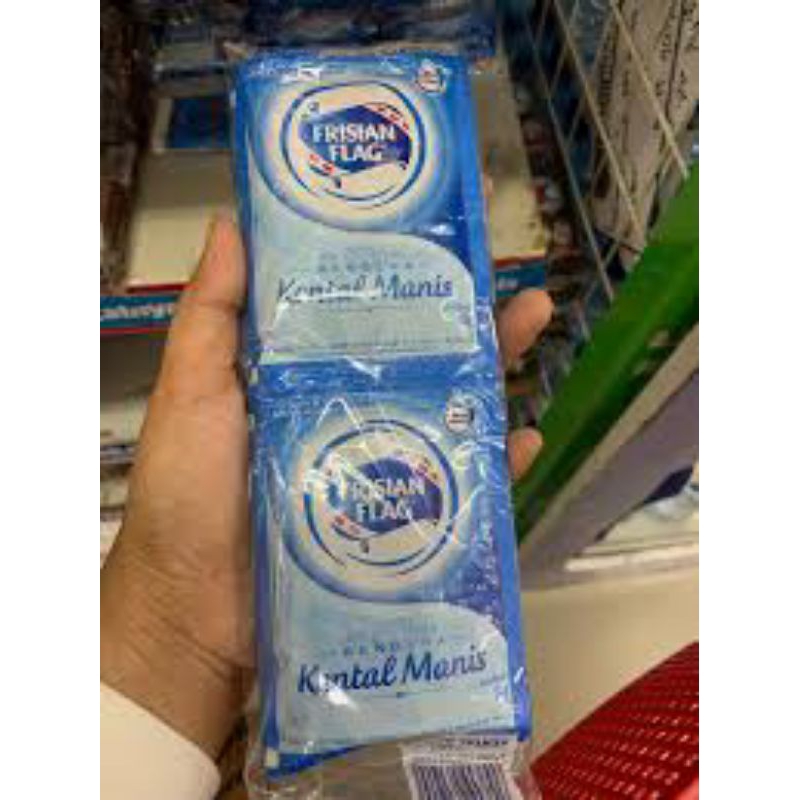 

Frisian flag susu benderan isi 6 sachet