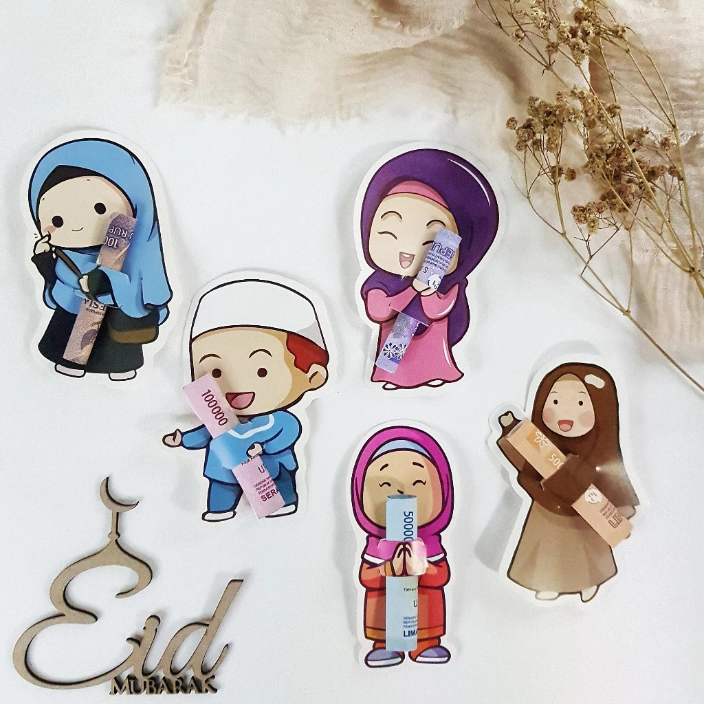 

(isi 10 pcs) amplop lebaran /amplop karakter /amplop karakter idul Fitri/amplop angpao uang diselip