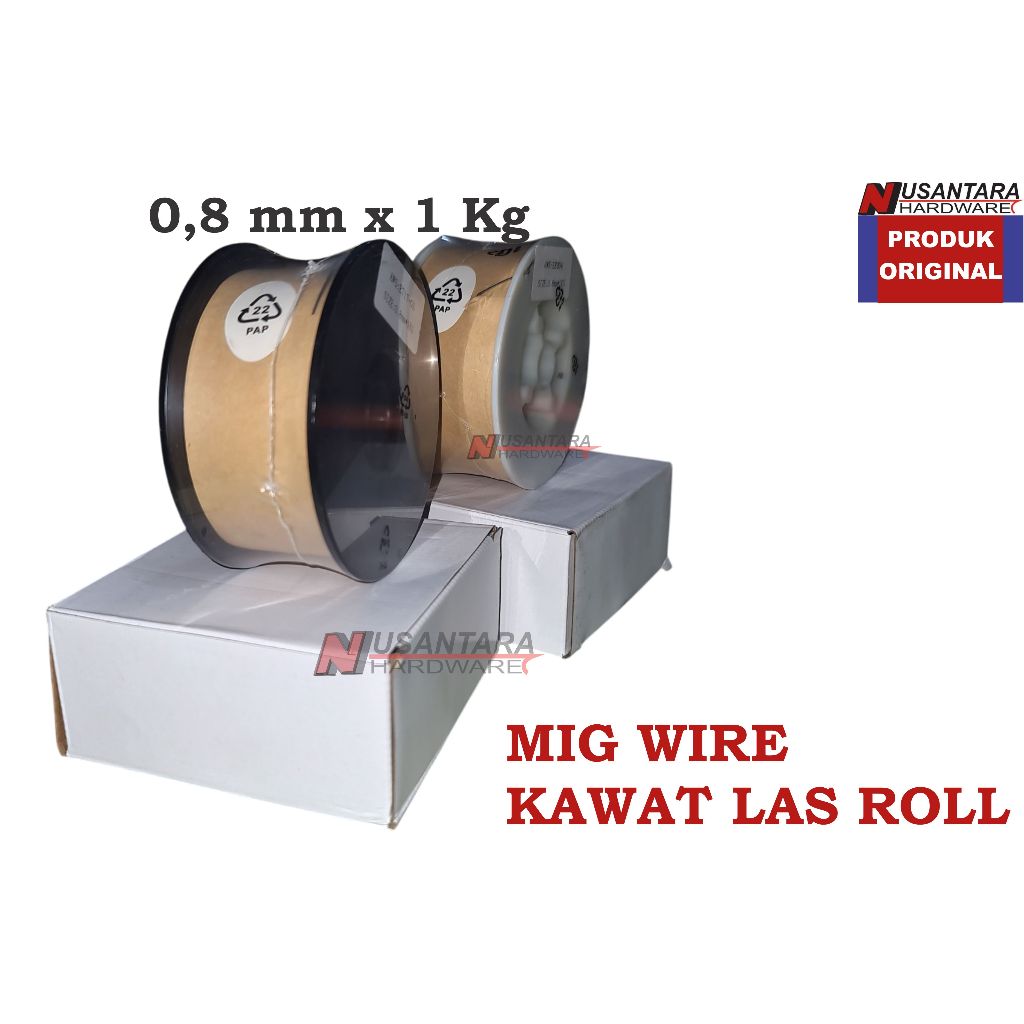 flux core mig wire 0,8 mm, kawat las roll 0,8 mm, kawat las stainless 0,8 mm, kawat las besi 0,8 mm,