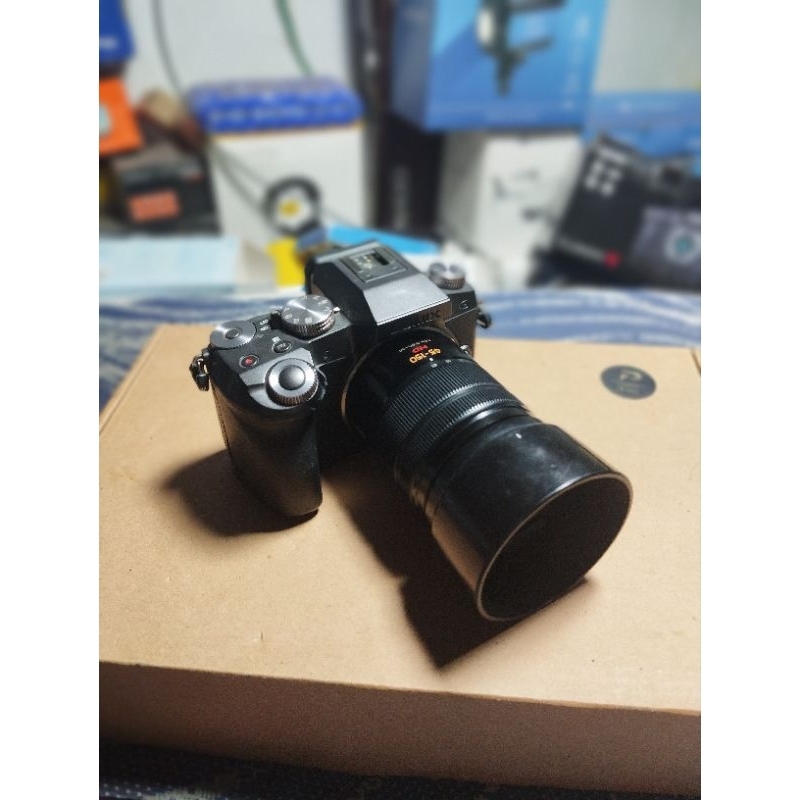 Kamera Mirorless Lumix G7 dan Lensa Tele Lumix 45-150mm