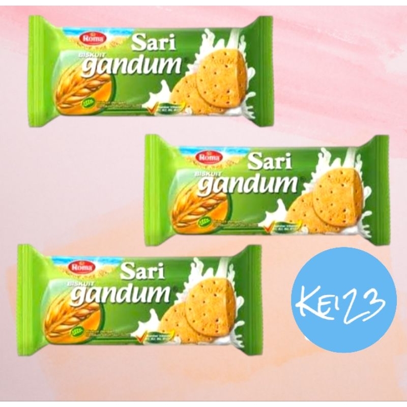 

Roma Sari Gandum 39gr/10sachet
