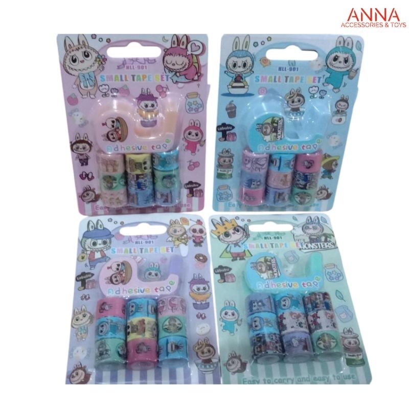 

Small Tape Labubu Set