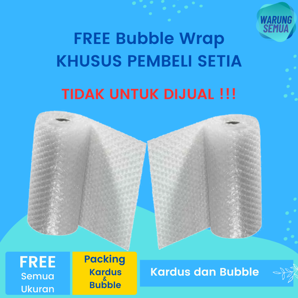 

Plastik Bubble Wrap Semua Ukuran
