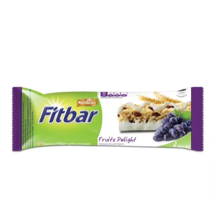 

Fitbar Snack Bar 20g Fruits Delight / Tiramisu / Cheese / Chocolate