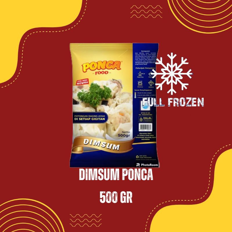 

Dimsum Ponca Frozen 500gr