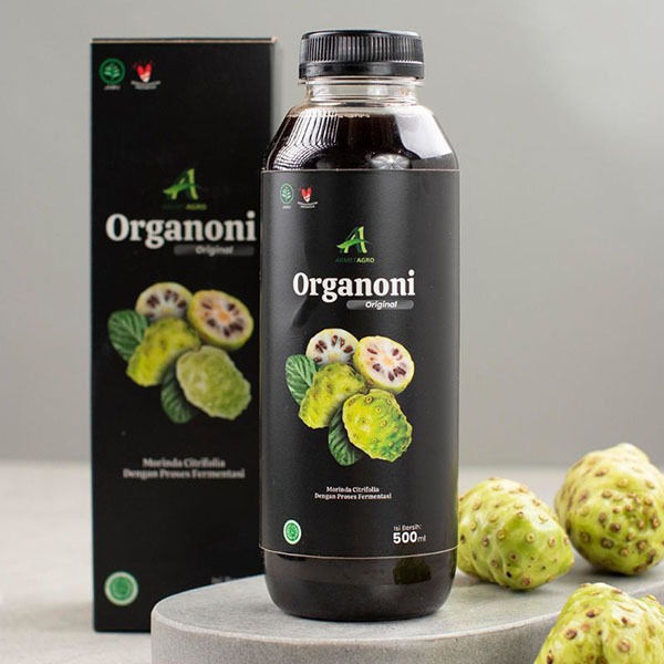 

Sari Mengkudu Fermentasi ORGANONI ORIGINAL Organik suplemen kesehatan sari buah asli prebiotik
