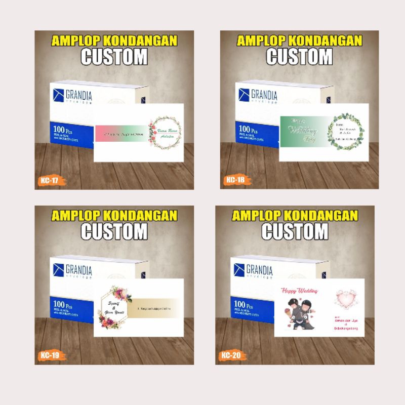 

Amplop Kondangan / Amplop Sumbangan / Cetak nama amplop / Amplop custom / Per 100 pcs
