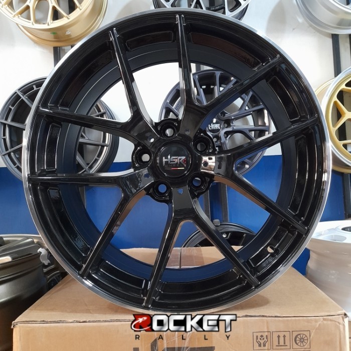 Velg Mobil Ring 19 HSR BIELEFELD Ring 19 Lebar 8/9 Lubang 5X112 ET45 Bisa untuk mobil Terios Innova 