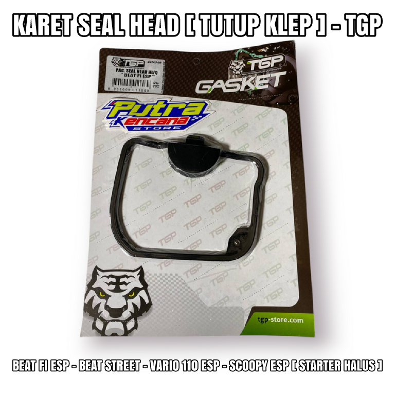 PAKING KARET SEAL HEAD [ TUTUP KLEP ] - BEAT FI ESP, BEAT STREET, VARIO 110 ESP, SCOOPY ESP [ STARTE