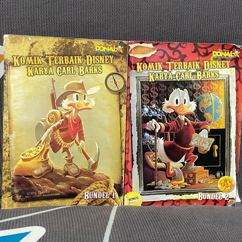 Paket Komik Terbaik Disney Karya Carl Barks Kisah Paman Gober Bundle 1 Bundle 2 Set Tamat Lengkap Do