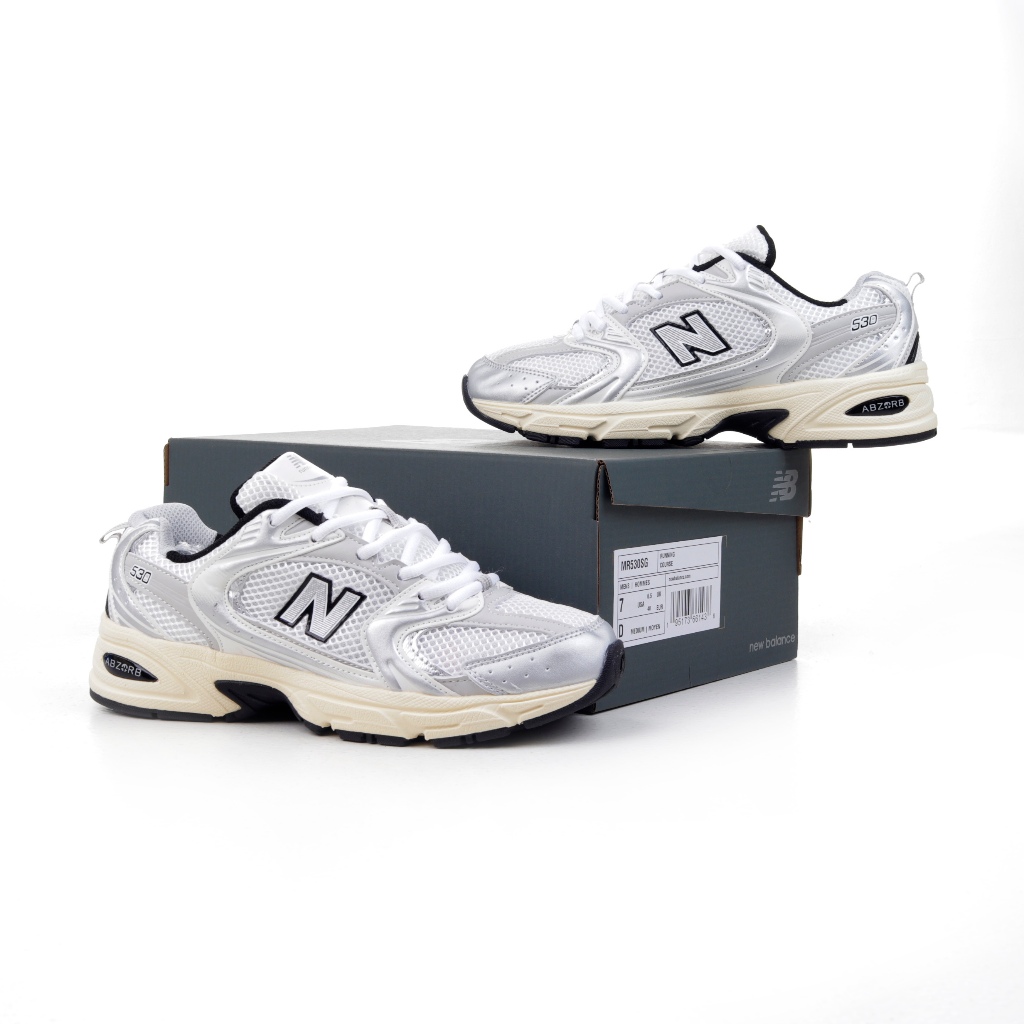 (VLTAVN) Sepatu New Balance 530 Silver Cream - NB 530