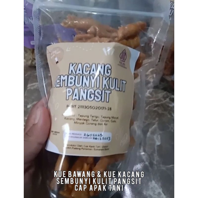 

kacang sembunyi kulit/kacang/sembunyi/kulit/khas makanan/cemilan khas/ ramadhan khas/tepung mocaf/mocaf