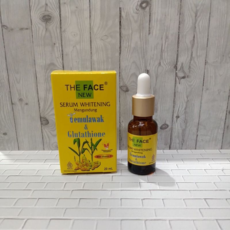THE FACE serum whitening  20ml original PT Cressindo
