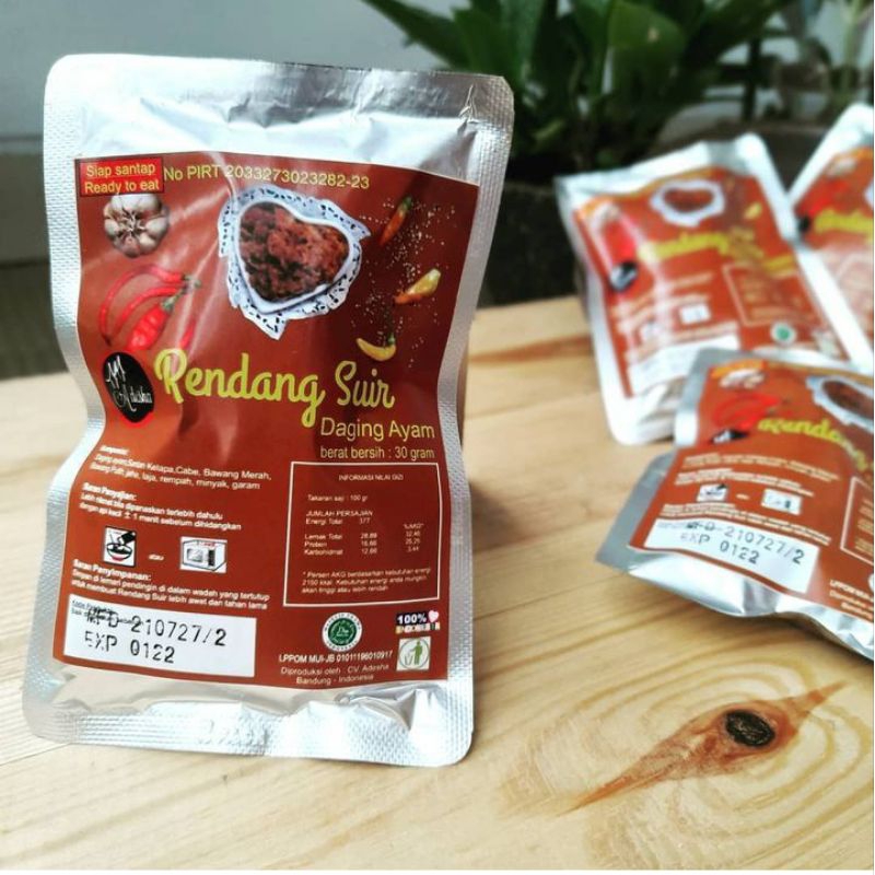 

Rendang sachet - rendang sachet ayam