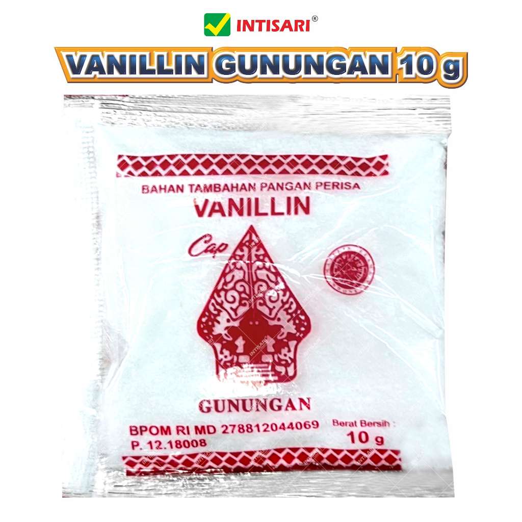 

VANILLIN CAP GUNUNGAN 10 G