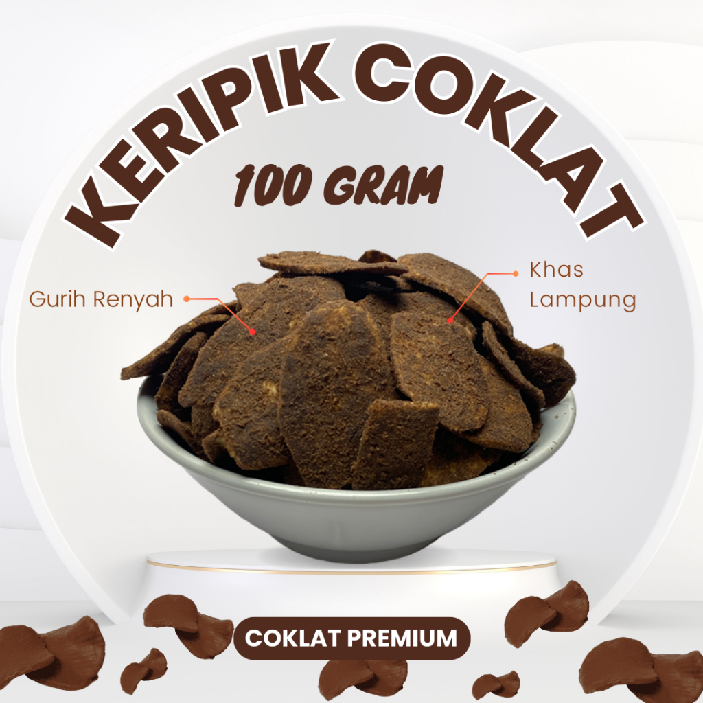 

100 gram KERIPIK PISANG COKLAT KHAS LAMPUNG ANEKA RASA KERIPIK PISANG KEPOK COKELAT