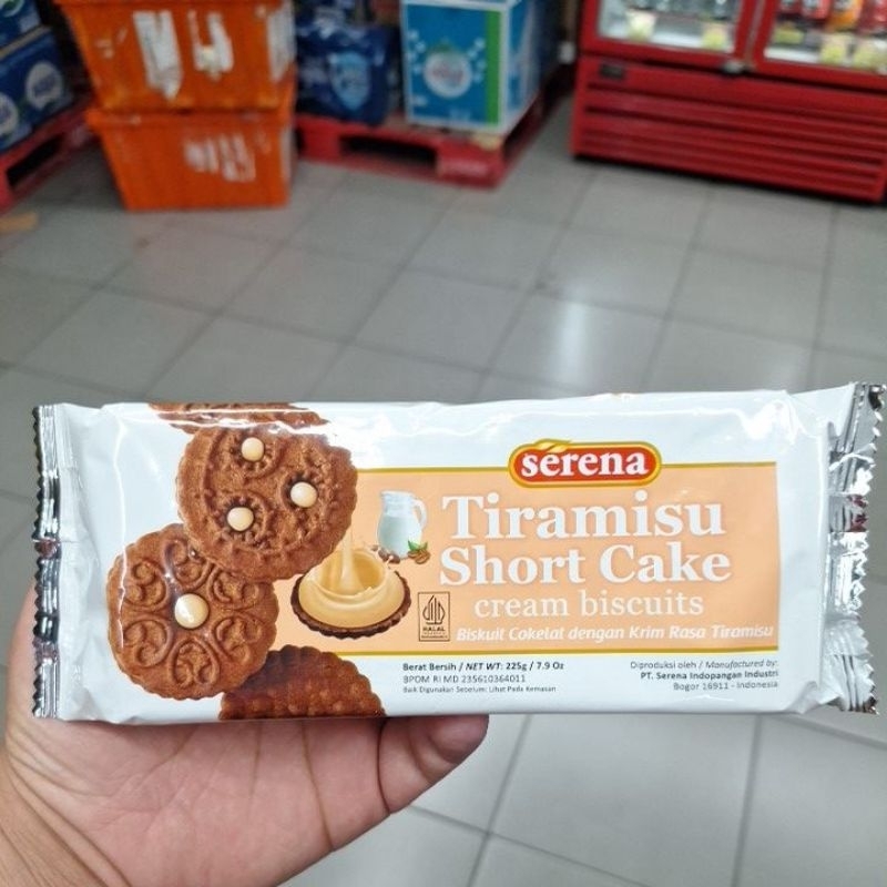 

serena TIRAMISU Short Cake cream 225gram