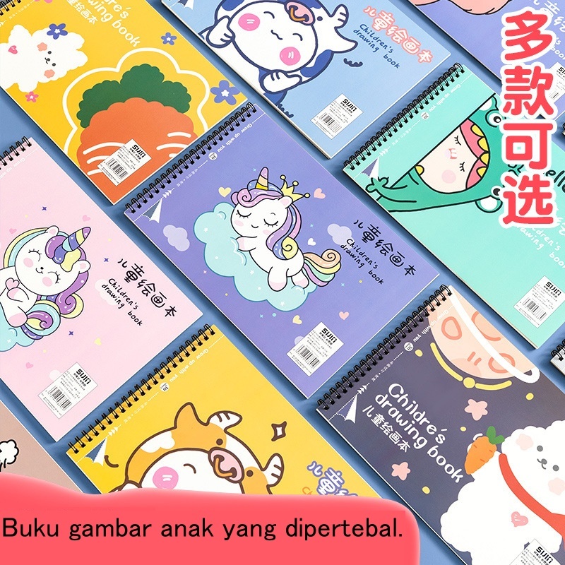 

Buku Gambar Anak Kumparan A4, Drawing Book Buku Gambar Anak, Buku Gambar Polos A4, Drawing Book