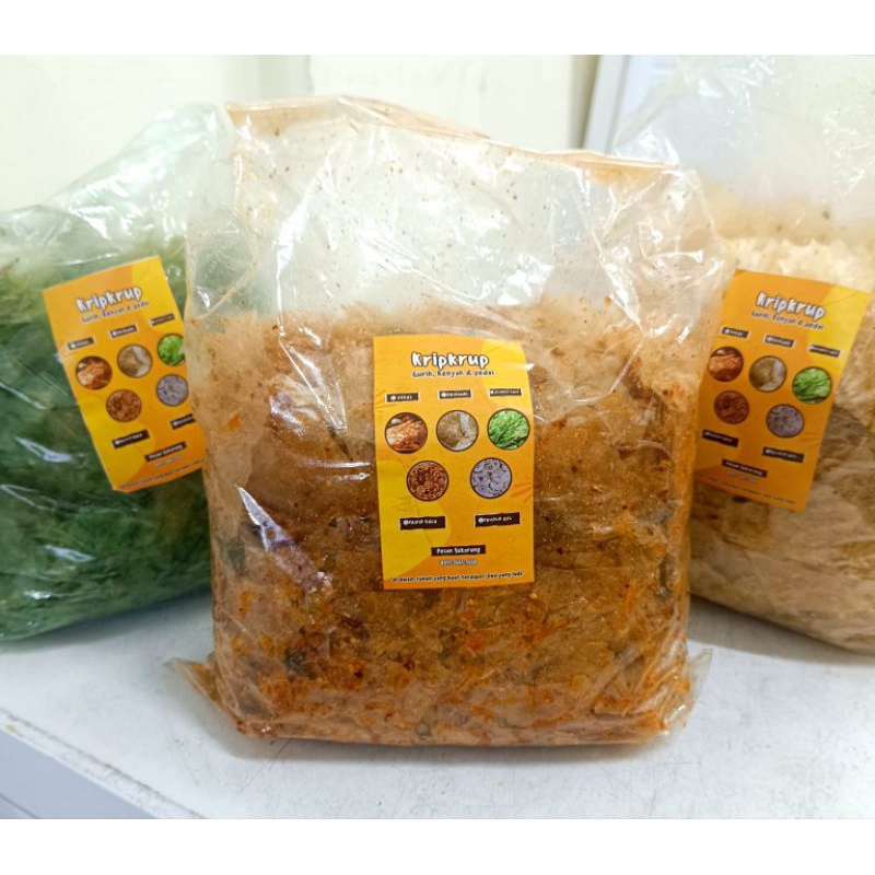 

KRIPKRUP keripik kaca best seller varian rasa