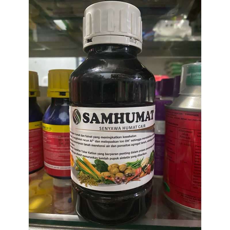 SAMHUMAT 500ml (Senyawa humat cair) Asam humat