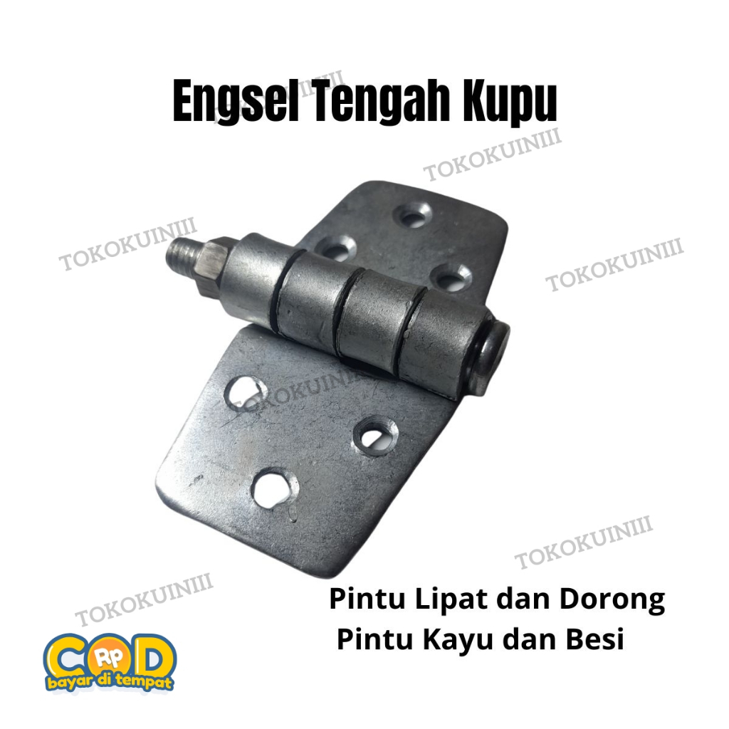 engsel tengah lipat sayap kupu kecil pintu handerson henderson kayu besi gebyog garasi ruko