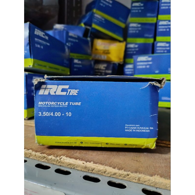 [1 PCS] BAN DALAM IRC 350/400-10 100% ASLI IRC BD 350-10 BAN DALAM 400-10 IRC BAN DALAM VESPA RING 1