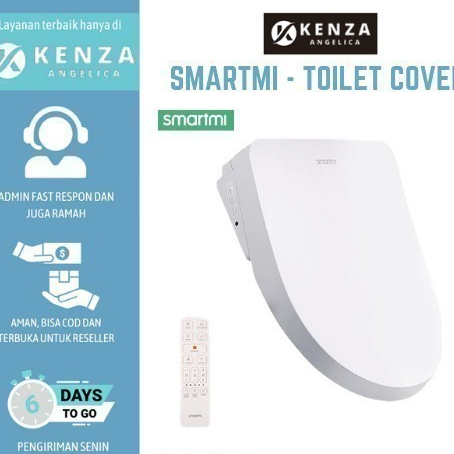 TERBARU SMARTMI Smart Toilet Seat Cover 2 - Dudukan Toilet Pintar - ZNMTG09ZM BISA GOSEND