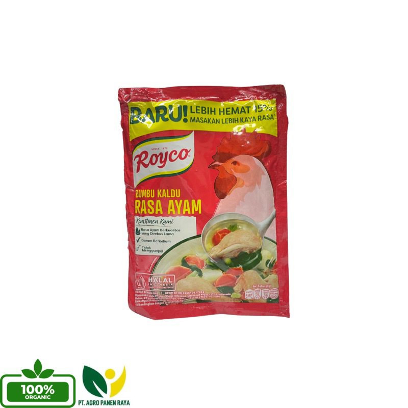 

Royco Ayam Penyedap Bumbu Kaldu Ayam 94G/Pcs