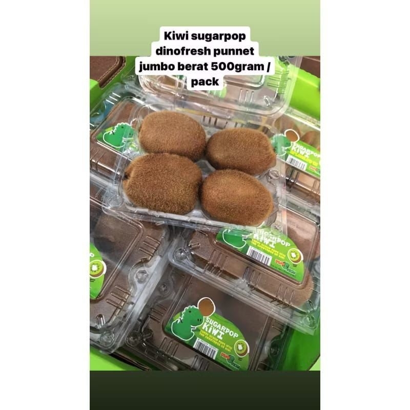 

kiwi green sugarpop dinofresh berat 500 grm/ pack