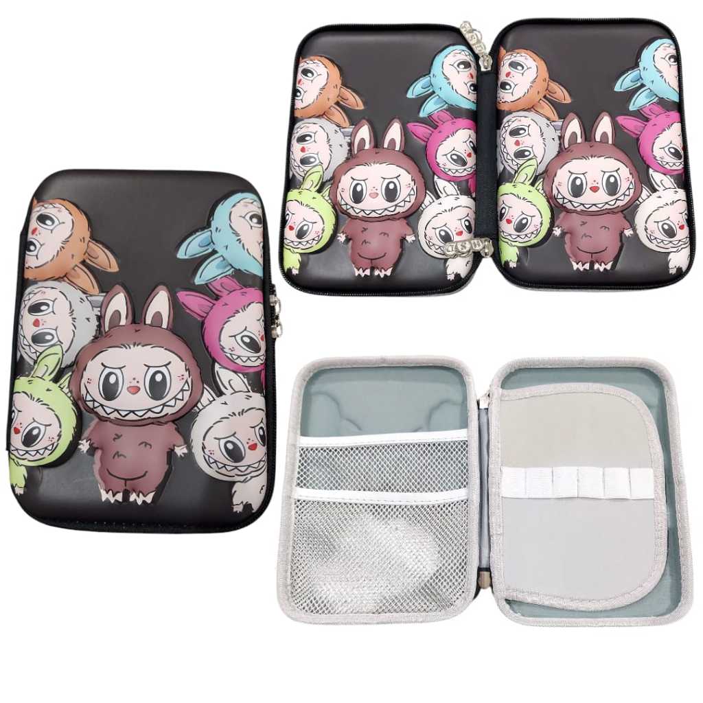 

H7Y AS Kotak tempat pensil hardcase Anak-anak Timbul 2D/3D bahan Import