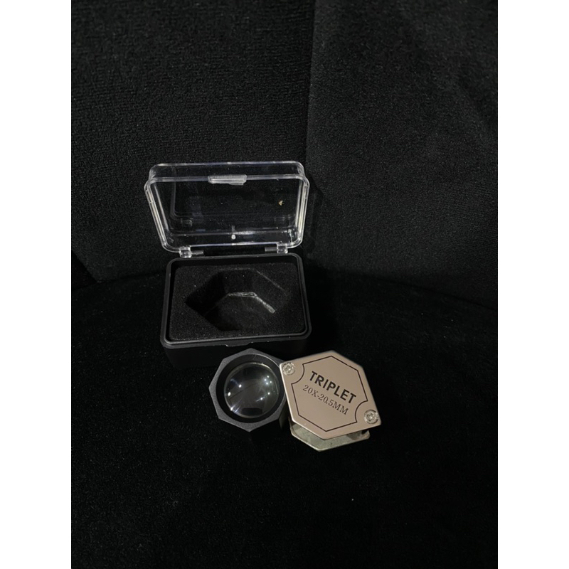 Aineed |  Kaca Pembesar, Loupe Perhiasan, Kaca Pembesar Perhiasan, TRIPLET