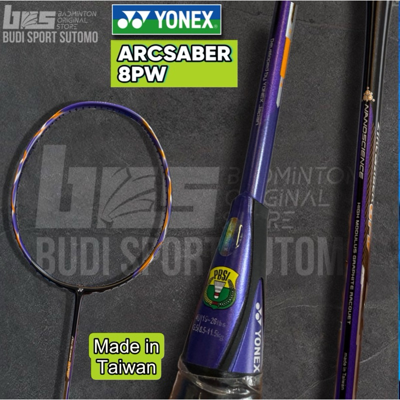 RAKET BADMINTON Yonex Arcsaber 8PW 8 power ORIGINAL
