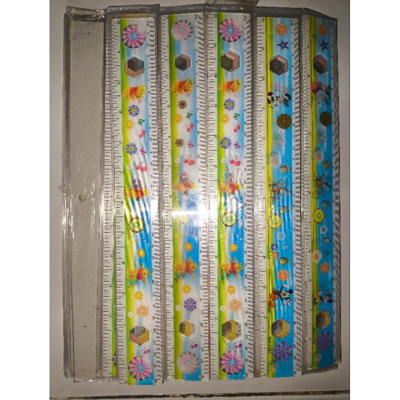 

Penggaris Kartun Metalik