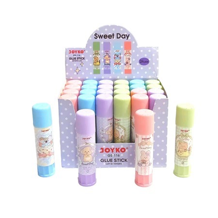 

Glue Joyko Stick GS-116 / Lem Kertas Batang 8gr Sweet Day
