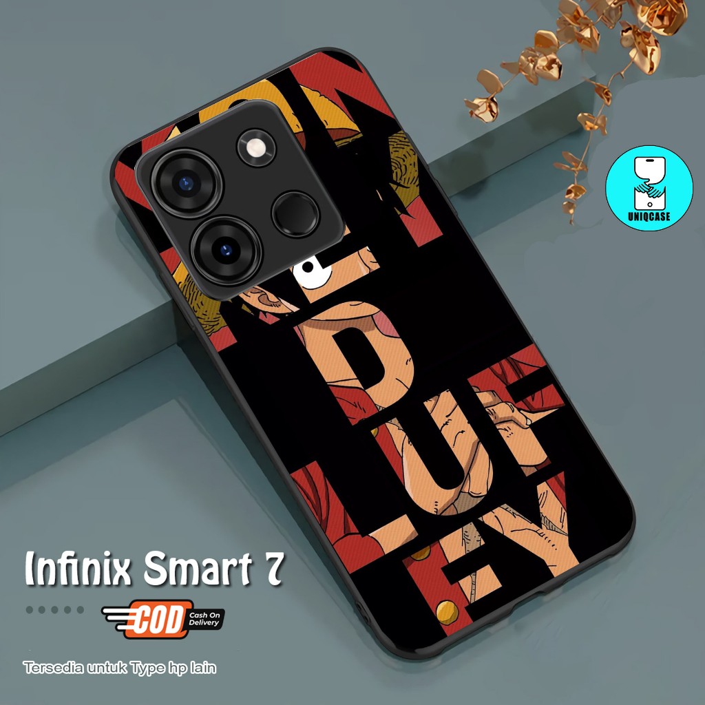 CASE GLOSSY INFINIX SMART 7 dan ALL TYPE SMARTPHONE & ANDROID Bisa request tipe Cassing Hp - Case Te