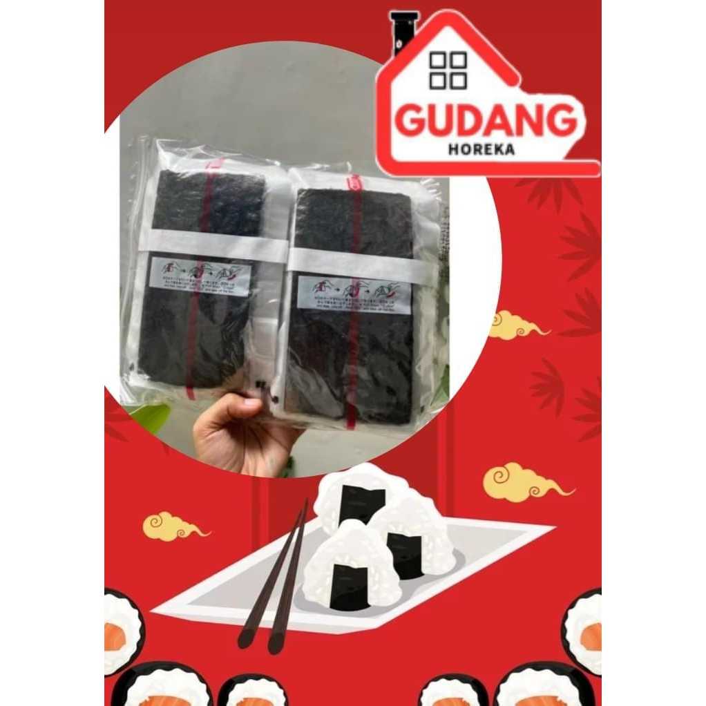 

SUSHI NORI TRIANGLE ONIGIRI / NORI ONIGIRI / NORI WRAPPER NORI TRIANGLE 100 SHEET