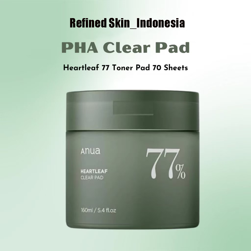 [COD]EXP2027 Anua Heartleaf 77% Clear Pad toner Soothing Gentle Exfoliating Remover Ance Pimple And 