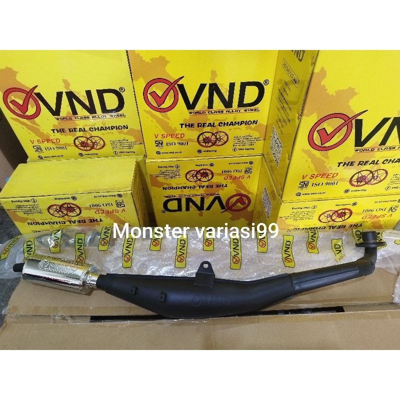 KNALPOT STANDAR RACING VND ORIGINAL YAMAHA FIZR