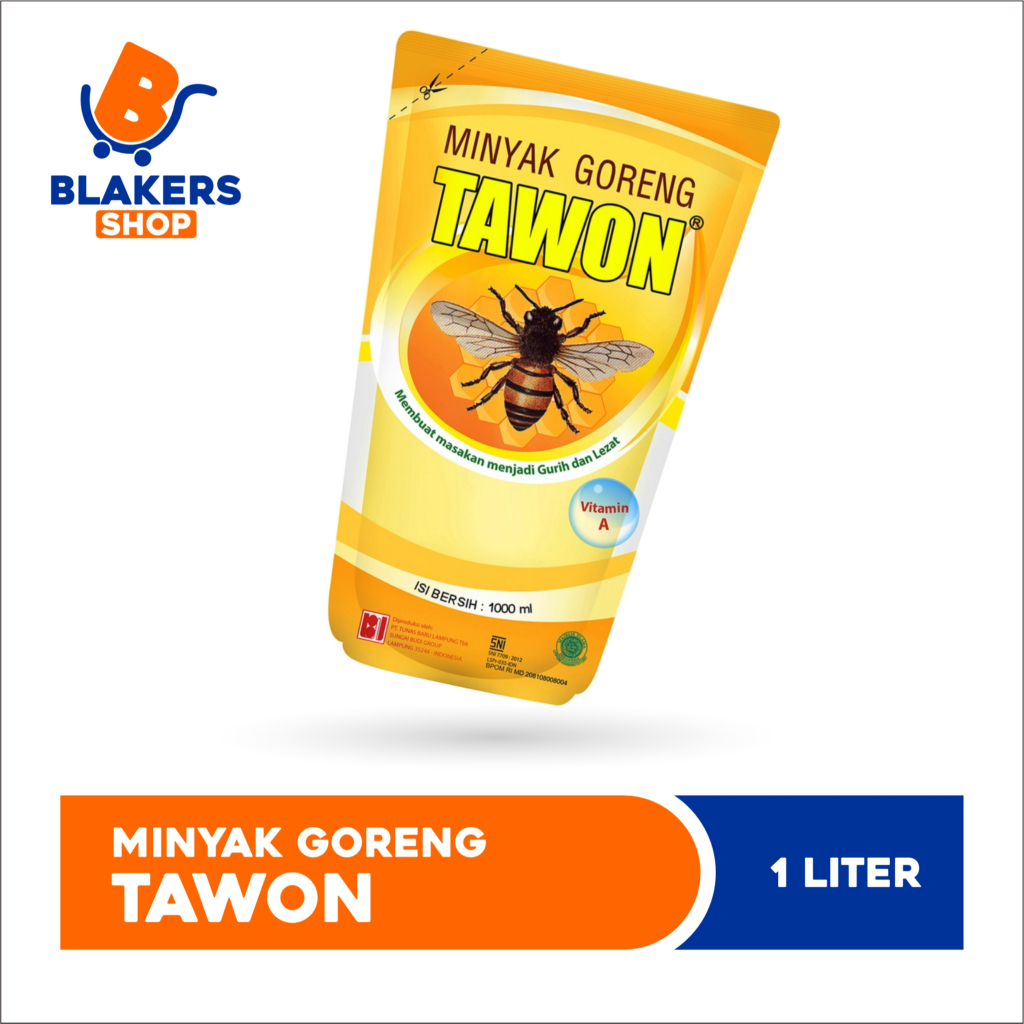 

Tawon Minyak Goreng Kemasan 900 ml/ 1 Liter