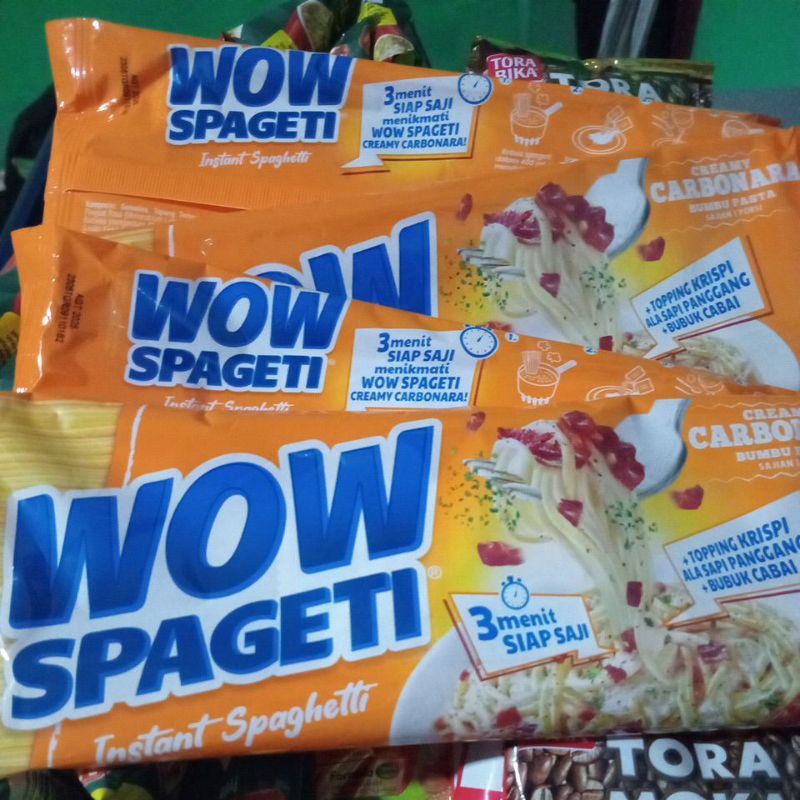 

Wow Spagetti Instant Spaghetti