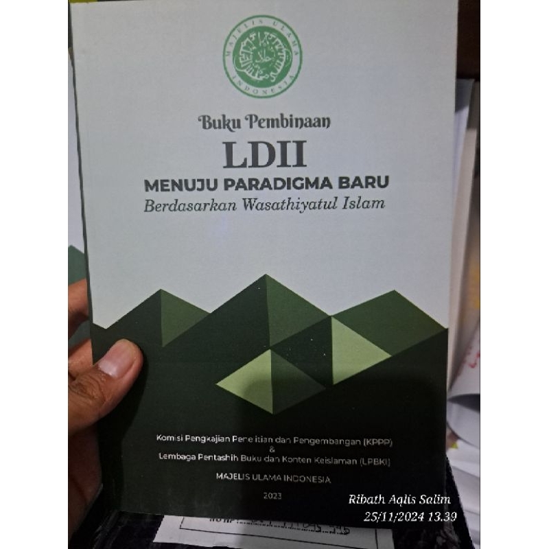BUKU PEMBINAAN PARADIGMA BARU LDII